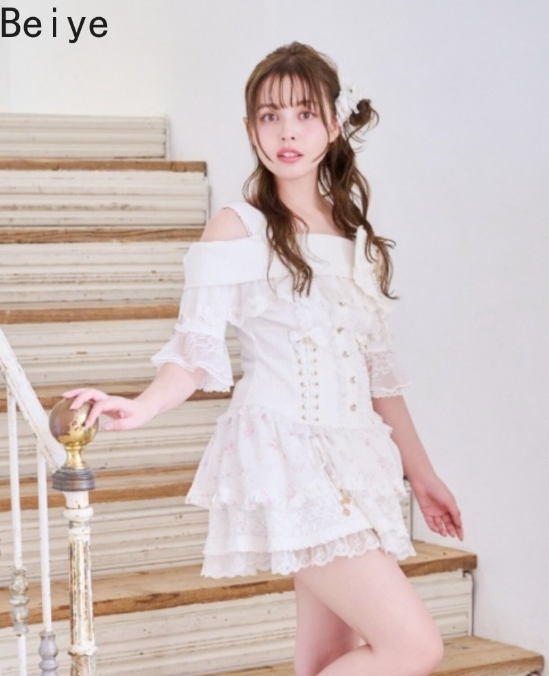 Blouse Off Shoulder - Japanese Lolita Off Shoulder Shirt Female