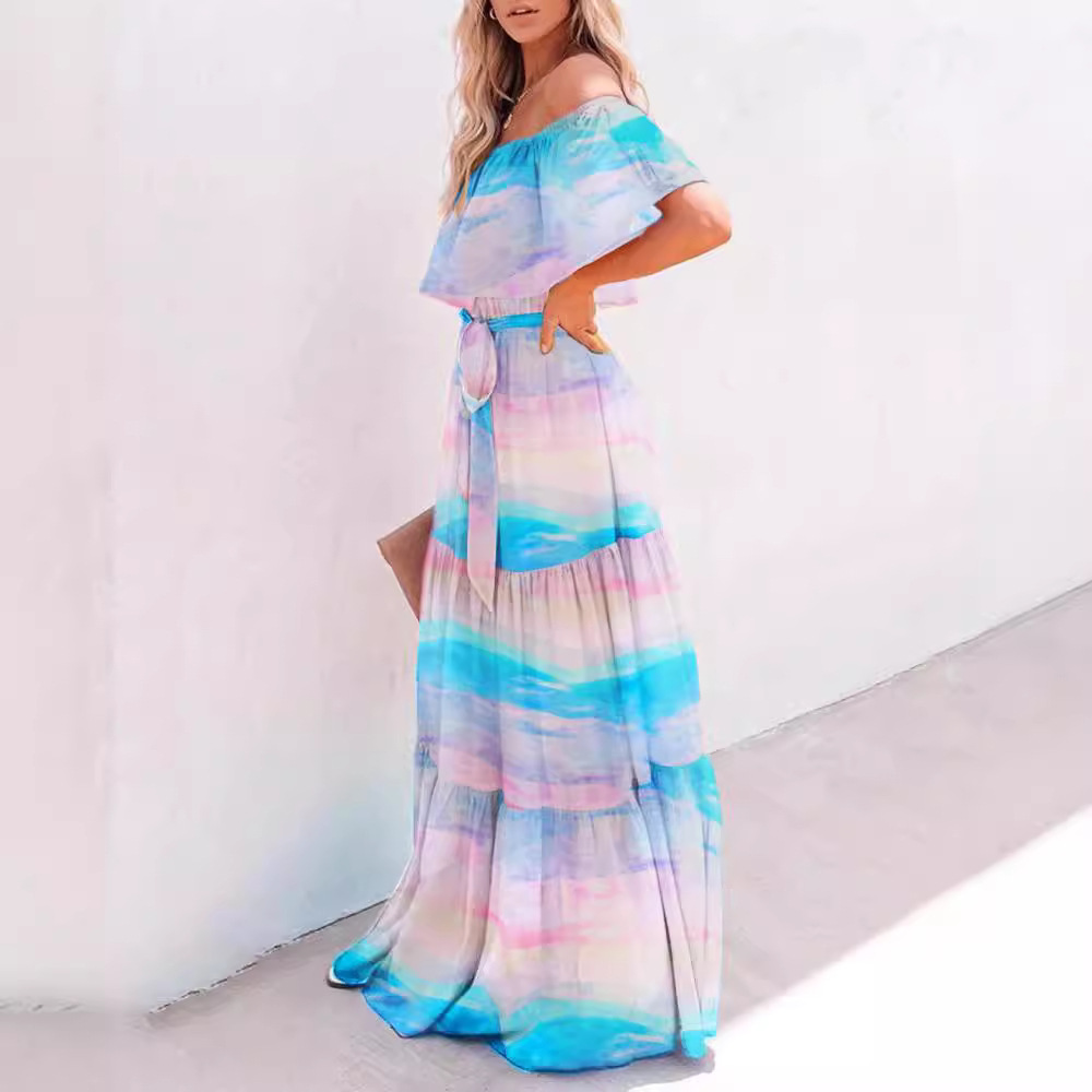 2026 Women's Cross-Border Clot - Linen Dress Wrap recension och pris
