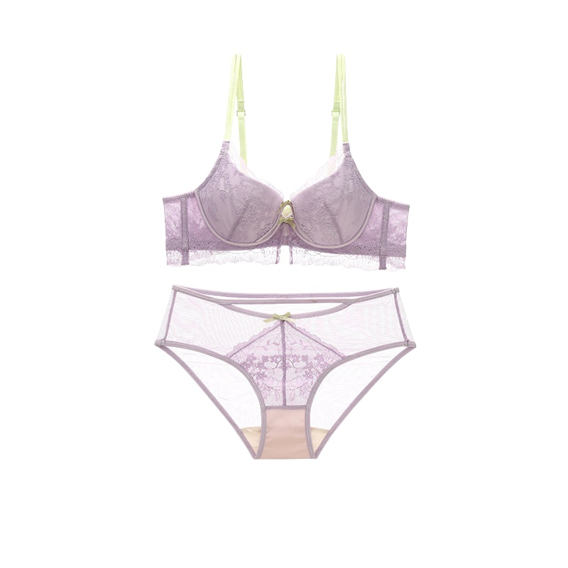 New Girly Sweet Lace Women Und - Bralette Triangle Set recension och pris