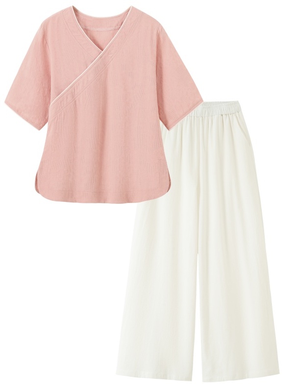 New Chinese Style Artistic Ret - Linen Pant Wide recension och pris