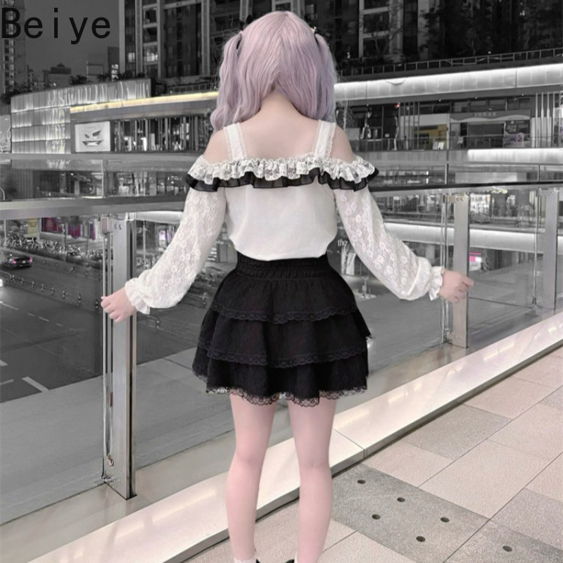 Sweet Off Shoulder Lolita 2 Pi - Blouse Off Shoulder recension och pris
