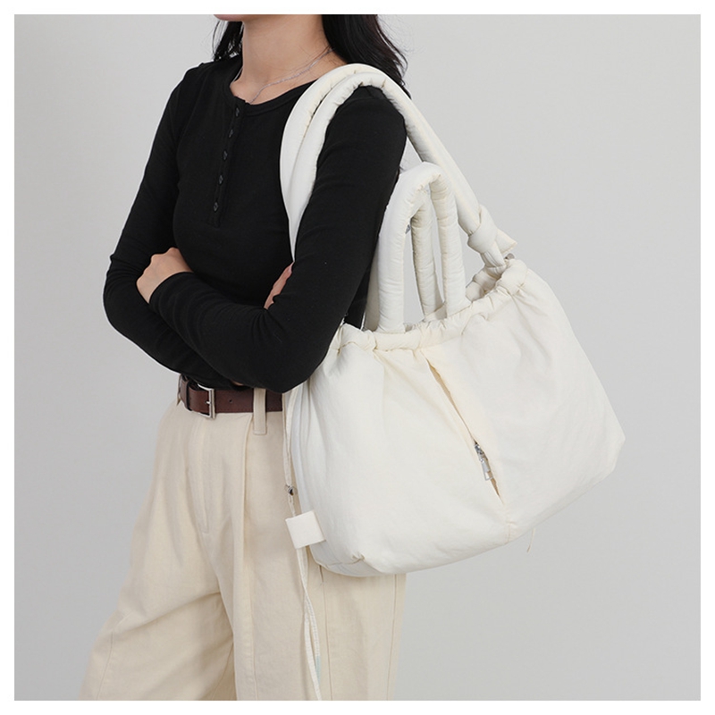 Women's New Bag Down Padded Ja - Tote Bag Beach recension och pris